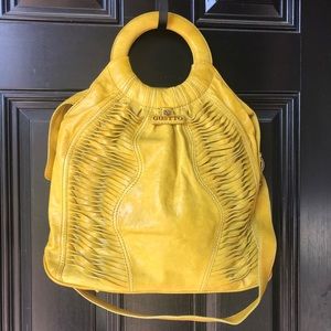 Gustto Italian Leather Designer Handbag $800